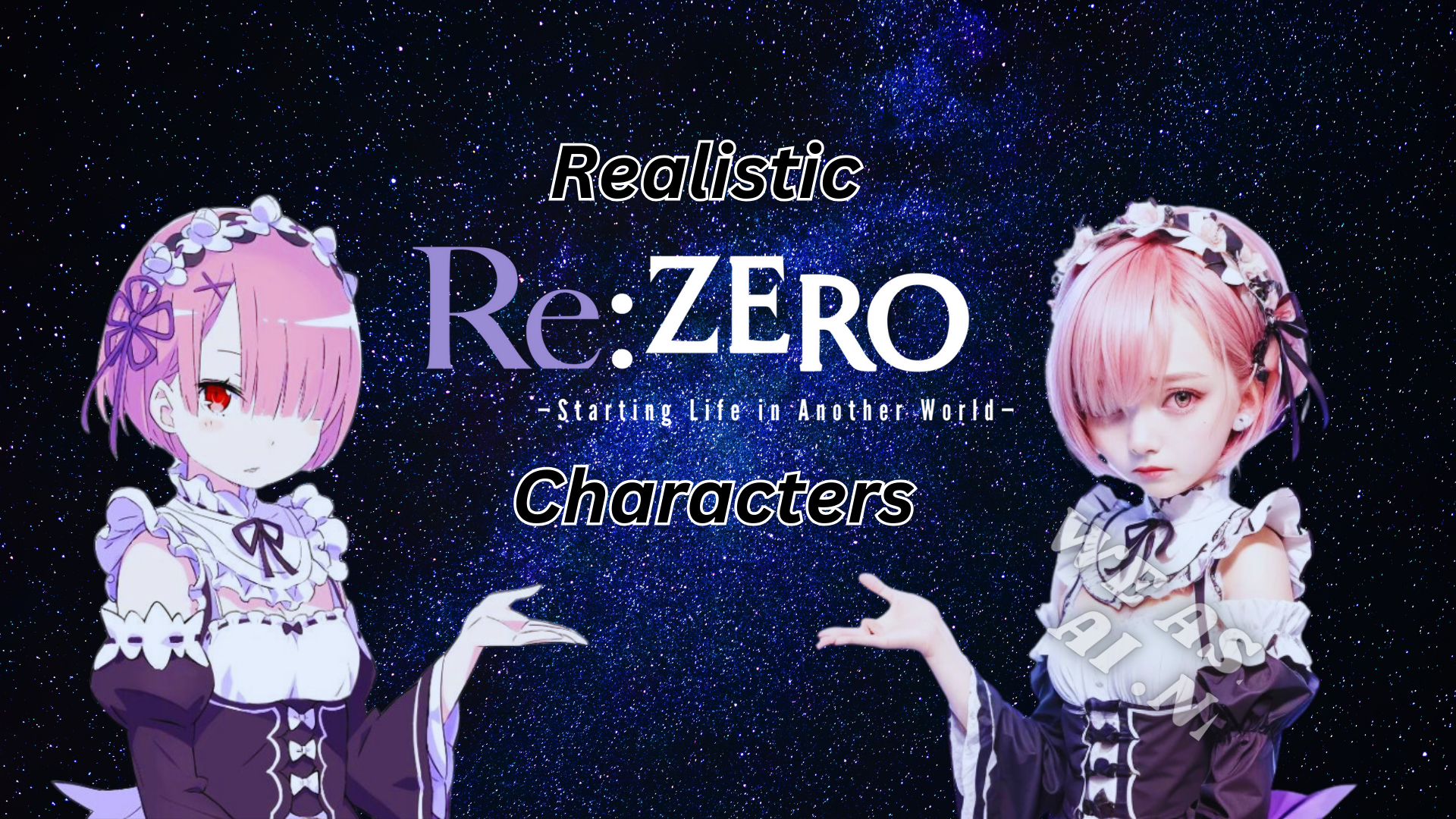 Realistic Re Zero Characters