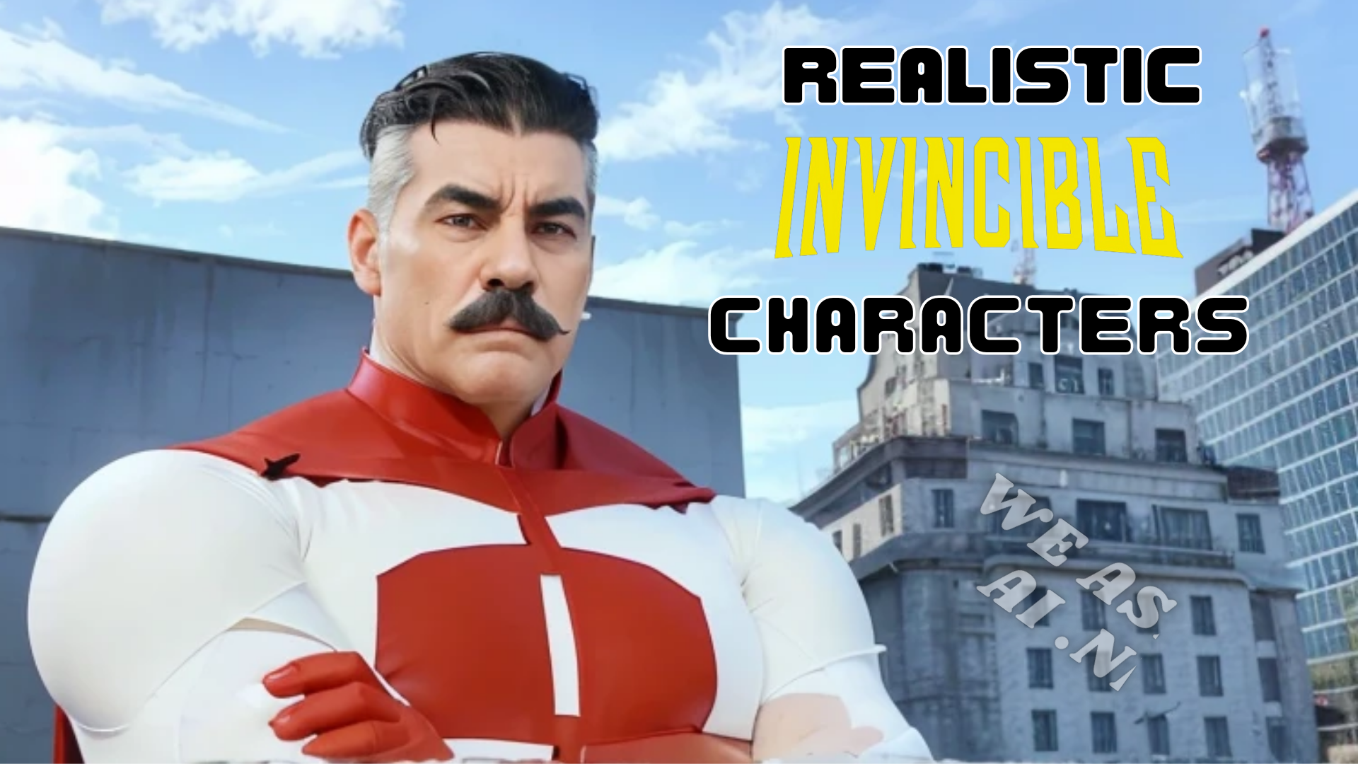Realistic Invincible Characters.